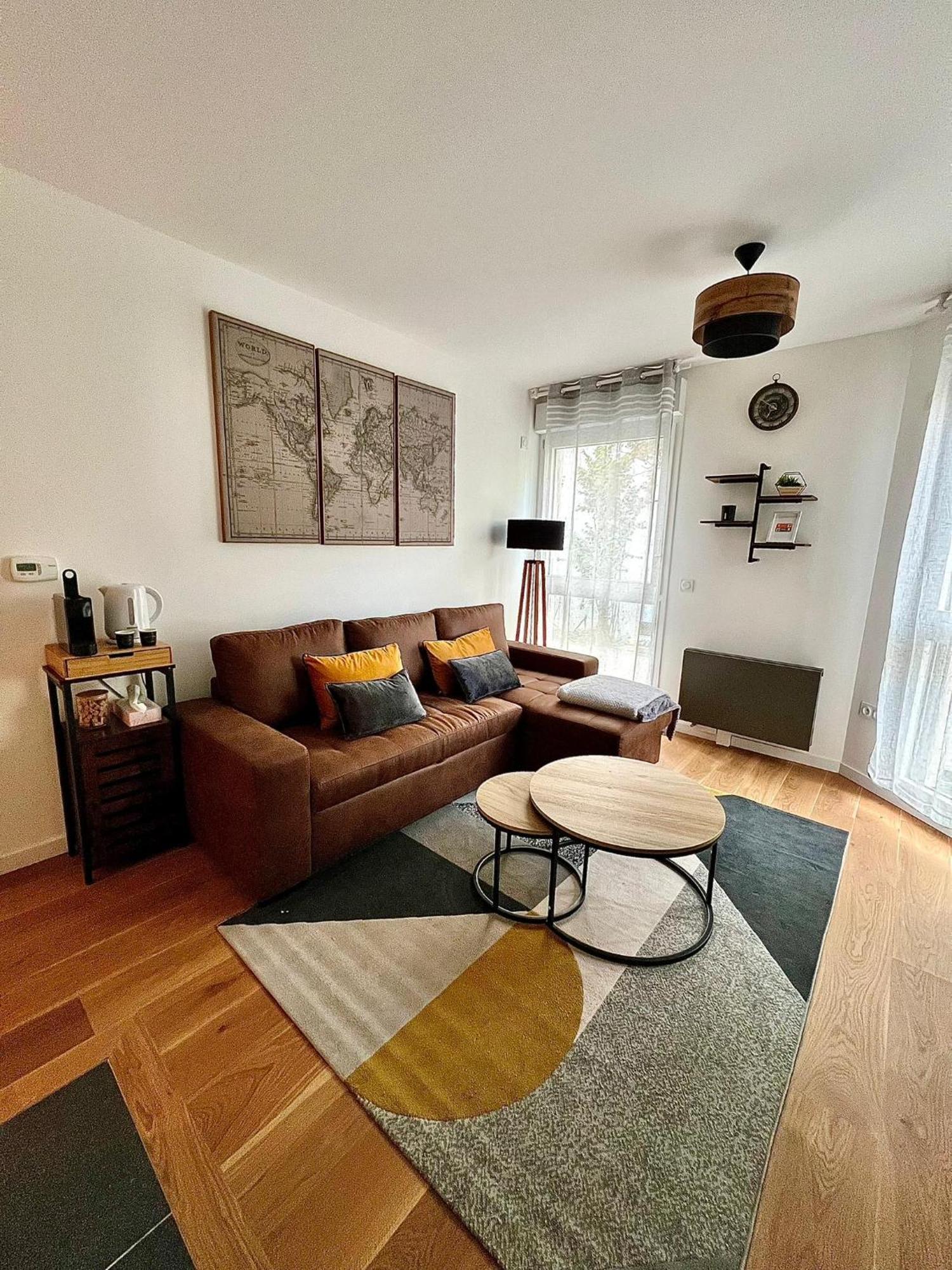 New & Serene 1-Bedroom Apart Near #Ladefenseparis #Parking&Fibre Suresnes Extérieur photo
